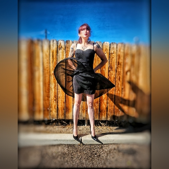 Black BCBGMaxAzaria dress - Picture 3 of 6